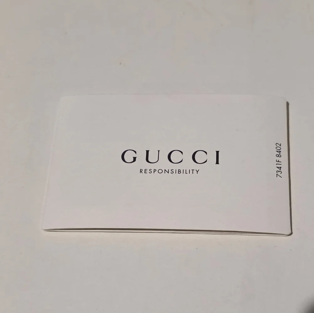 Gucci Ace White Leather Sneakers W/ Bee, Webb Red And Green Stripe M10.5/W11.5